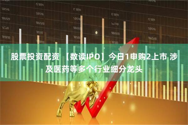 股票投资配资 【数读IPO】今日1申购2上市 涉及医药等多个行业细分龙头